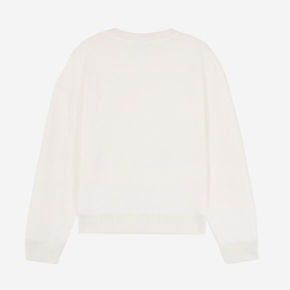 🐚 Maison Kitsuné “Café Kitsuné Relax Sweatshirt” – Tapioca, Unisex Large (NWT) - Picture 7 of 14